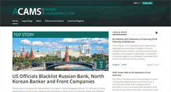 Desktop Screenshot of moneylaundering.com